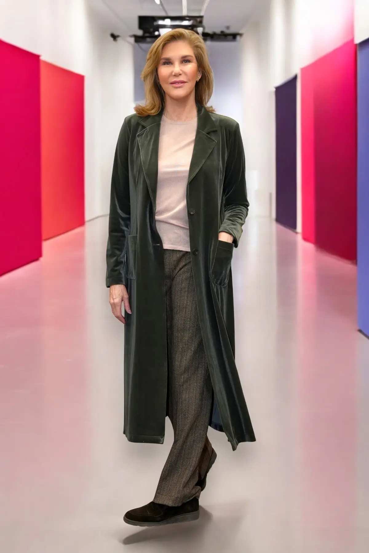 Abrigo terciopelo Lady